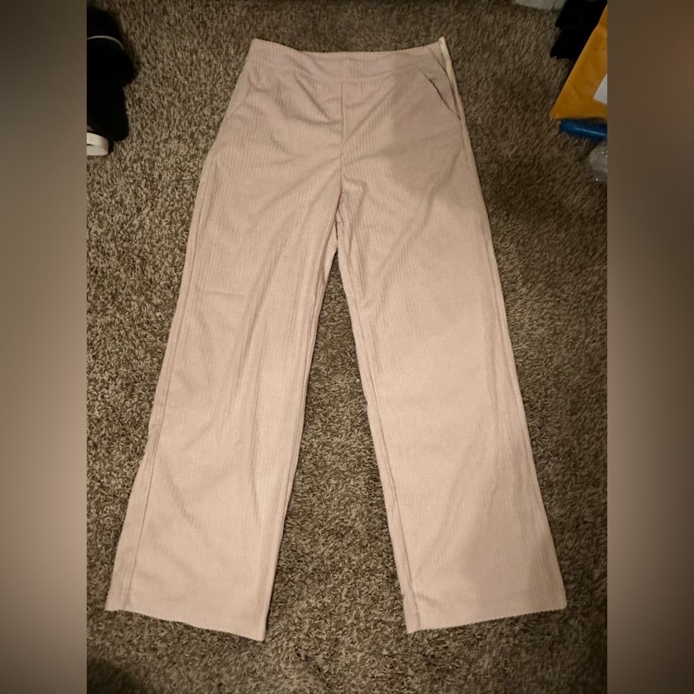 SHEIN LIGHT TAN DRESS PANTS